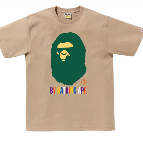 BAPE Colors By Bathing Ape Tee (SS24) Beige Size Medium Mens