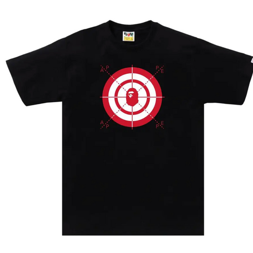 BAPE Shooting Gallery Tee 'Black' Size Small Mens