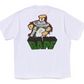 BAPE Graffiti BAPE Logo Relaxed Fit Tee White Size Small
