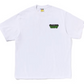 BAPE Graffiti BAPE Logo Relaxed Fit Tee White Size Small