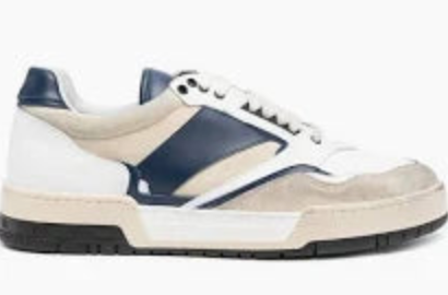 RHUDE Authentic Racing Sneakers White Blue MSRP:$680.00 Size 13 Mens Shoe