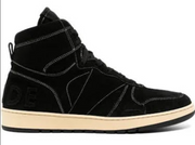 Rhude Rhecess High Black Suede Sneaker-MSRP:$680.00 Size 10 Mens Shoe