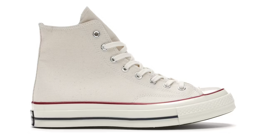 Converse Chuck Taylor All Star 70 Hi Parchment/White-Mens High-Top Sneaker Size 7