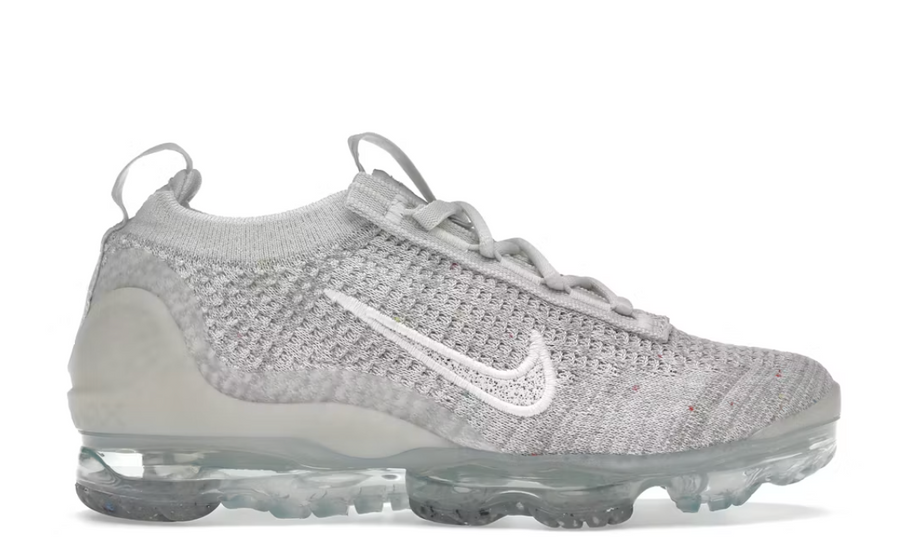Nike Air VaporMax Flyknit Phantom Summit White Women's Sneakers (Dj9975-001)Size 9.5W