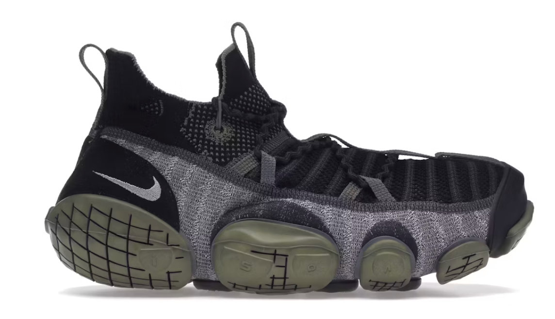 Nike ISPA Link Black Medium Olive Mens Sneakers (Cn2269-003) Size 9