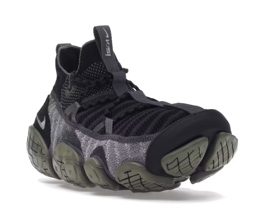 Nike ISPA Link Black Medium Olive Mens Sneakers (Cn2269-003) Size 9.5