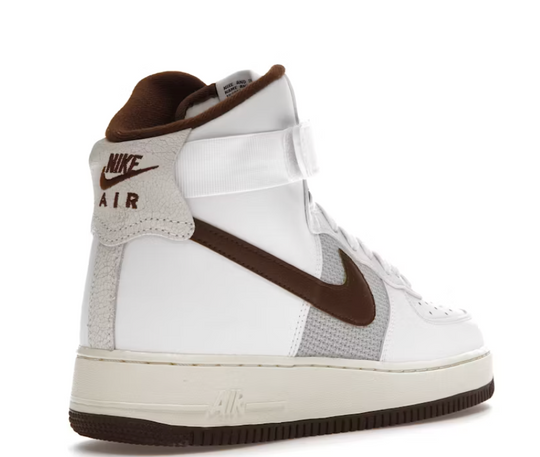 Nike Air Force 1 High Vintage White Light Chocolate Mens Sneakers(Dm0209-101)  Size 10.5