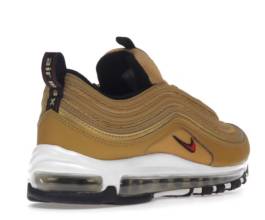 Nike Air Max 97 OG Golden Bullet Mens Sneakers (Dm0028-700) Size 10.5