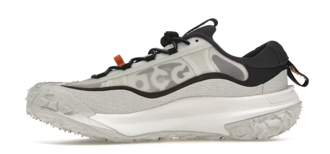 Nike ACG Mountain Fly 2 Low White/Mandarin Mens Sneaker Size 8.5M
