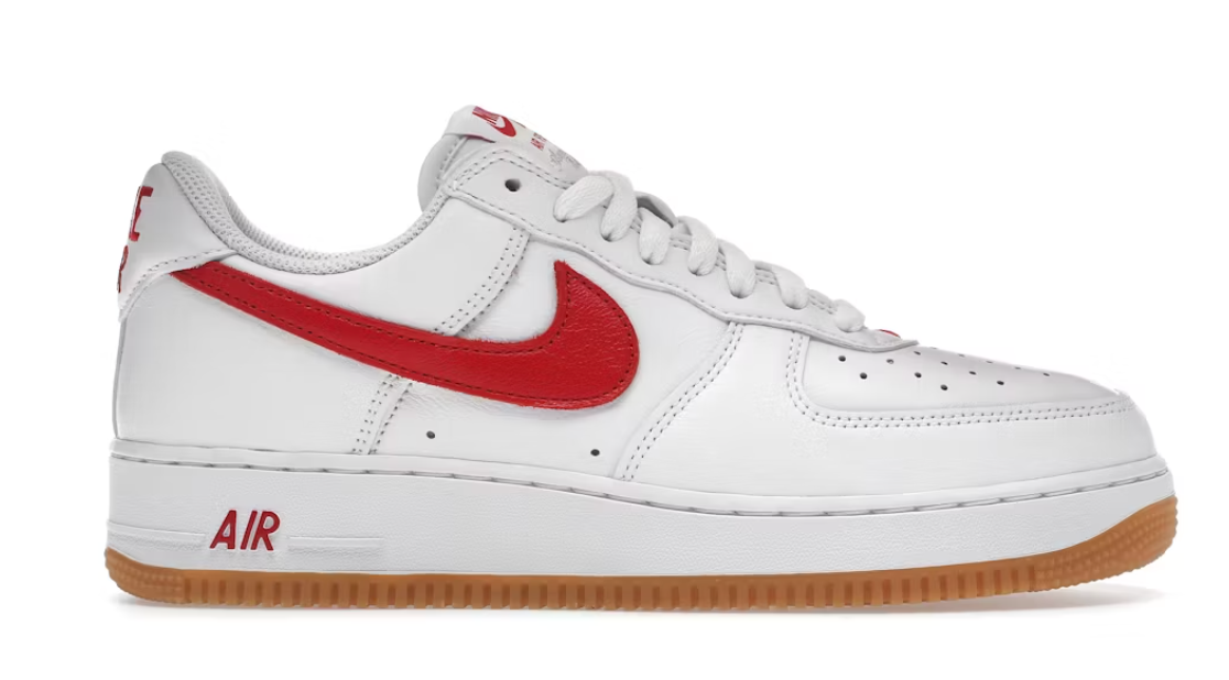 Nike Air Force 1 Low Color of the Month Red Gum Mens Sneaker (Dj3911-102) Size 11