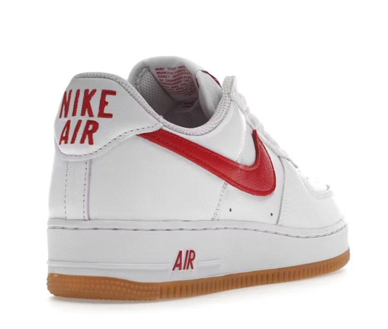 Nike Air Force 1 Low Color of the Month Red Gum Mens Sneaker (Dj3911-102) Size 11