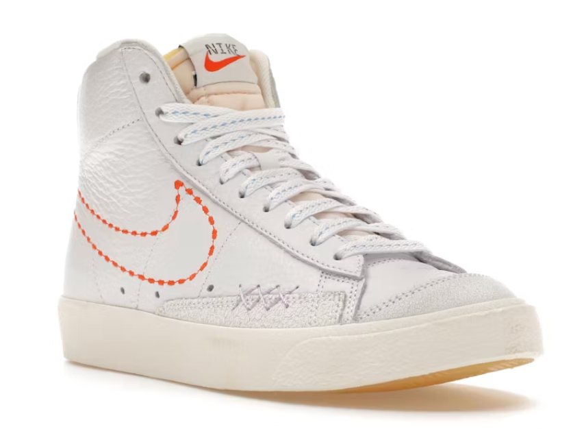 Nike Blazer Mid 77 Vintage Nike 101 Women's Sneakers (Dx2350-100) Size 8W