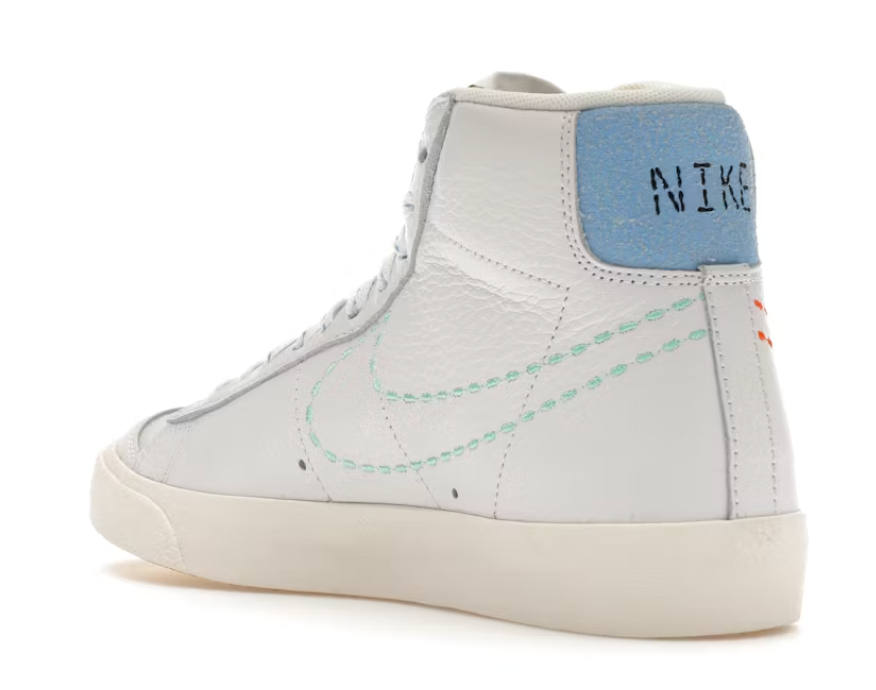 Nike Blazer Mid 77 Vintage Nike 101 Women's Sneakers (Dx2350-100) Size 8W