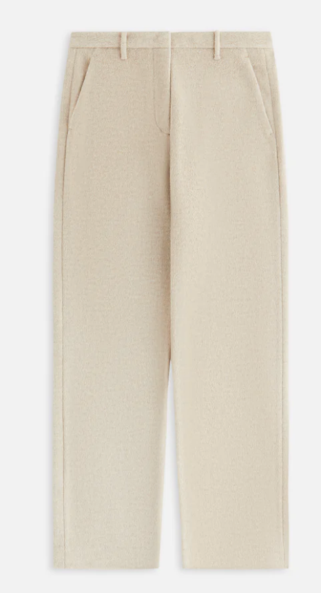 Kith Women's Wool Ashlen Trouser Waffle Khaki Size 2