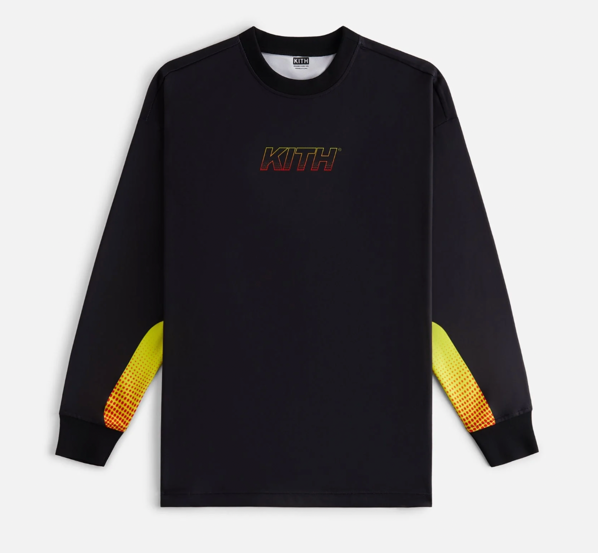 Kith Women's Ridley Speed Logo L/S Black Shirt Size Small