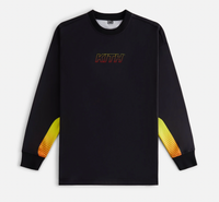 Kith Women's Ridley Speed Logo L/S Black Shirt Size XL