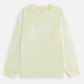 Kith Women's Ridley Tech Yellow 'Tart'  L/S Shirt Size Large