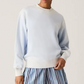 Kith Women's Asher Crewneck Sweater - Kyanite Blue - Size Medium