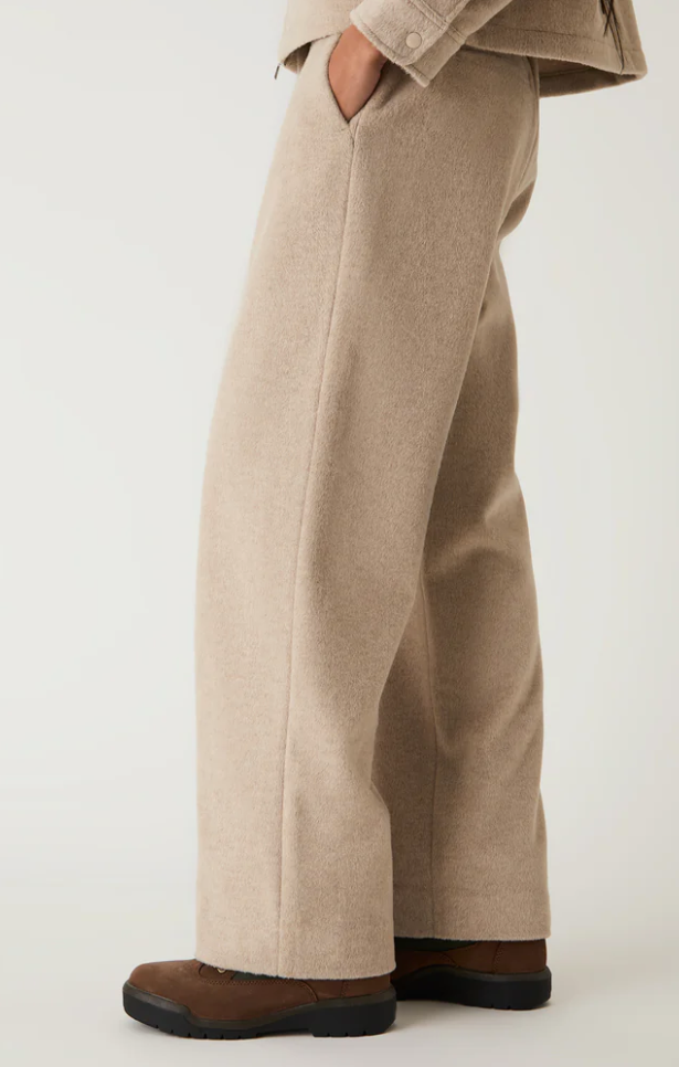 Kith Women's Wool Ashlen Trouser Waffle Khaki Size 8