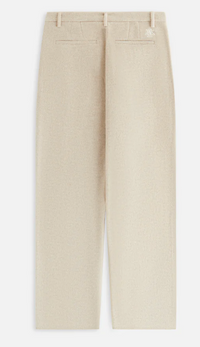 Kith Women's Wool Ashlen Trouser Waffle Khaki Size 4