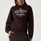Kith Women's Ashwin Kith & Kin Bellflower Brown Crewneck Sweater Size XS