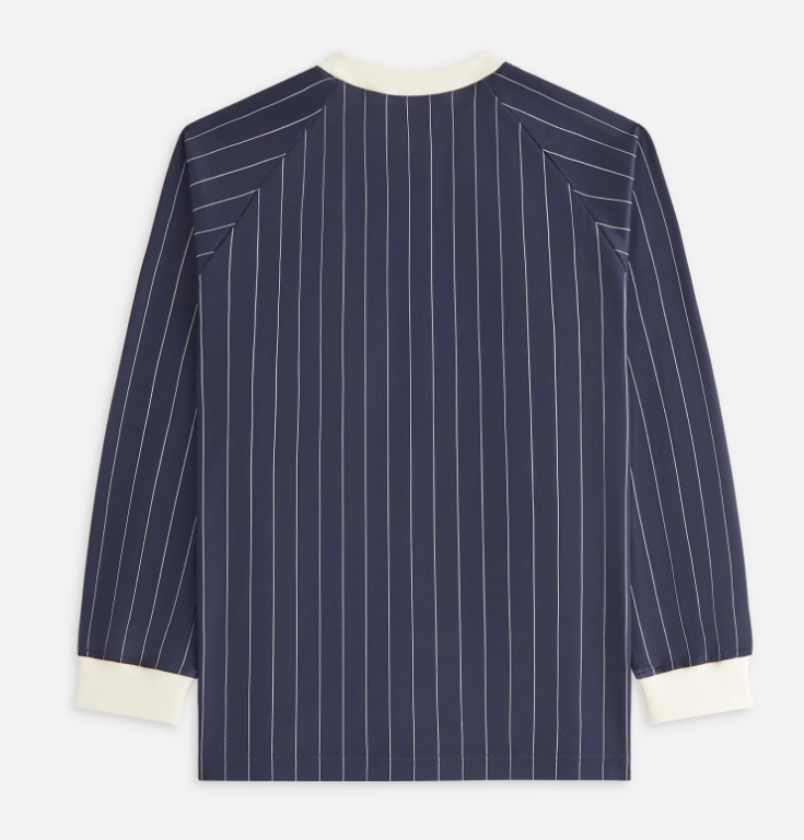 Kith Women's Ridley Crest 'NY To The World' Navy L/S Top Size XS