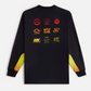 Kith Women's Ridley Speed Logo L/S Black Shirt Size Small