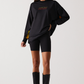 Kith Women's Ridley Speed Logo L/S Black Shirt Size Small