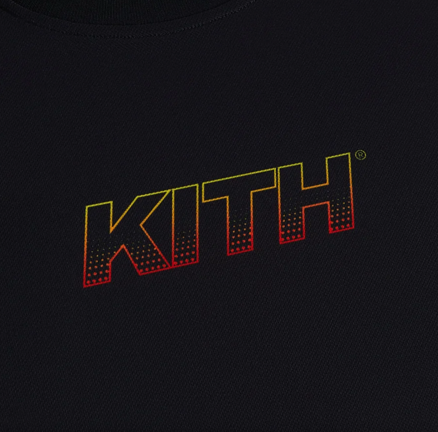 Kith Women's Ridley Speed Logo L/S Black Shirt Size Small