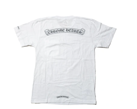 Chrome Hearts Scroll Logo T-shirt White