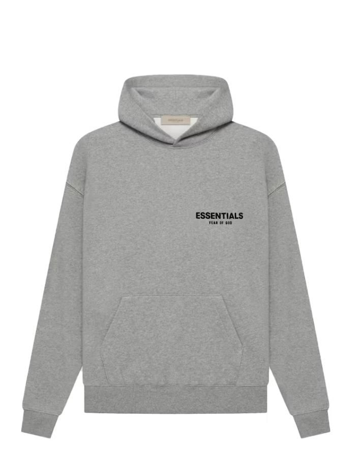 Essentials Dark Oatmeal Hoodie