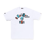 BAPE College Pocket Tee White