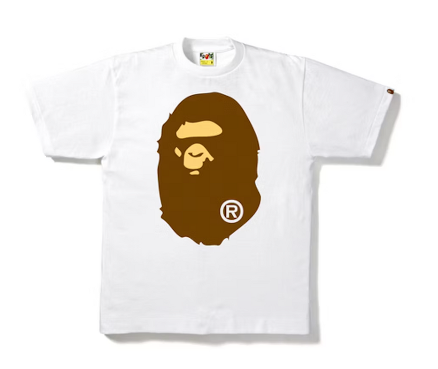 BAPE Big Ape Head Tee White
