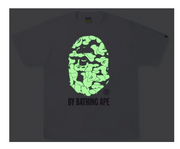 BAPE Text Code Camo By Bathing Ape Tee White