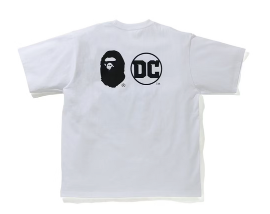 BAPE x DC Baby Milo Superman Relaxed Fit Tee White