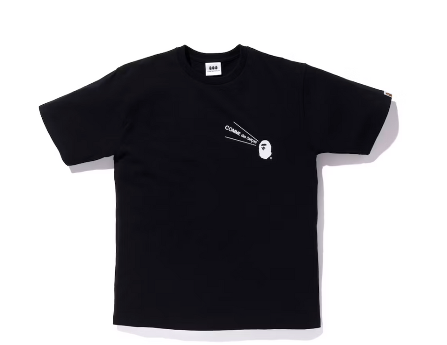 BAPE x Comme des Garcons Osaka Tee Black