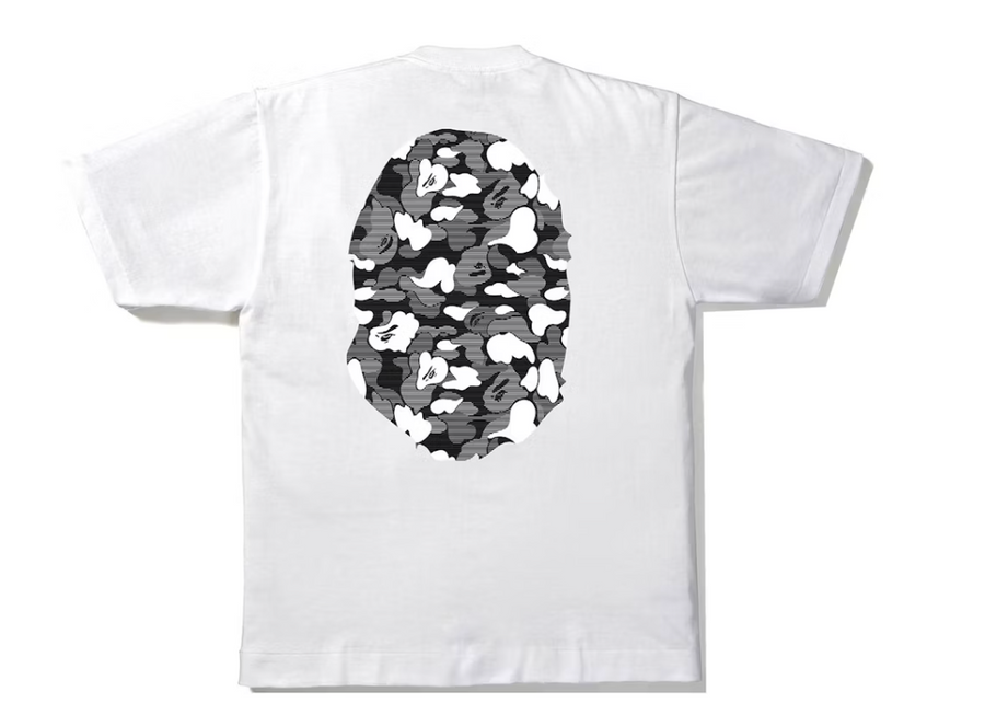 BAPE ABC Camo By Bathing Ape Tee White/Black