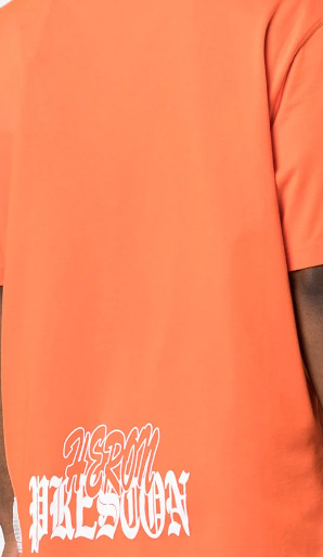 Heron Preston Flaming Skull printed T-shirt