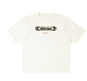 Heron Preston Logo Print Cotton T-Shirt Ivory