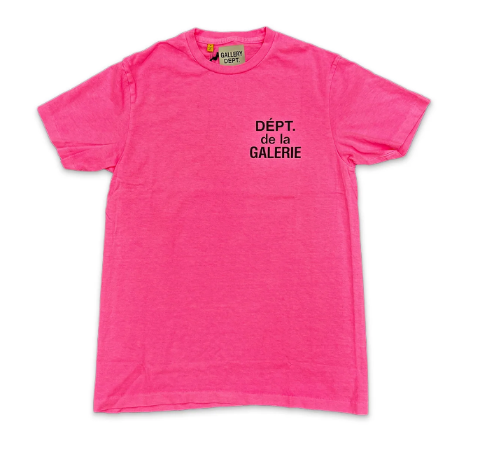 Gallery Dept. Neon Pink French Tee