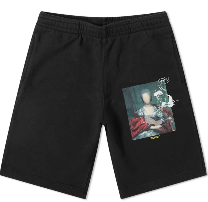 OFF-WHITE Mariana De Silva Sweat Shorts Black