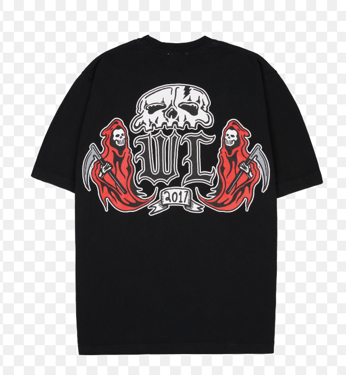 Warren Lotas Crest Tee Black