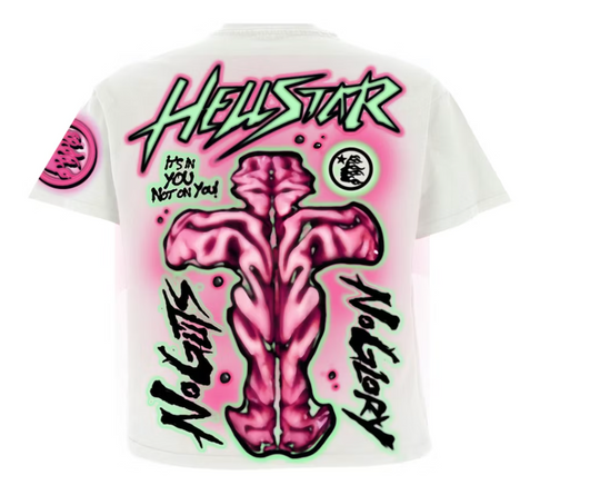 Hellstar No Guts No Glory T-Shirt White