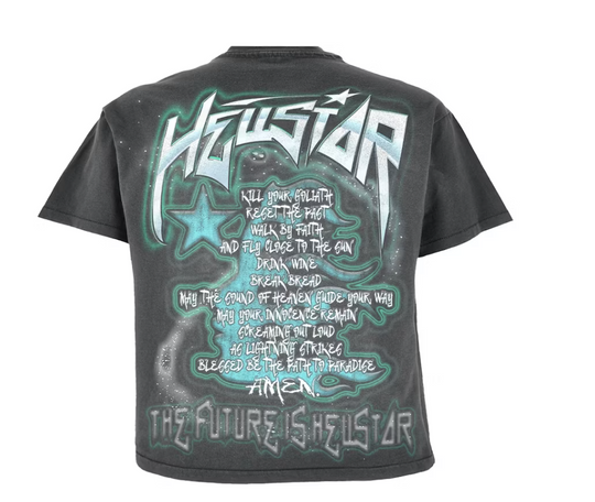 Hellstar The Future T-Shirt Black/Blue