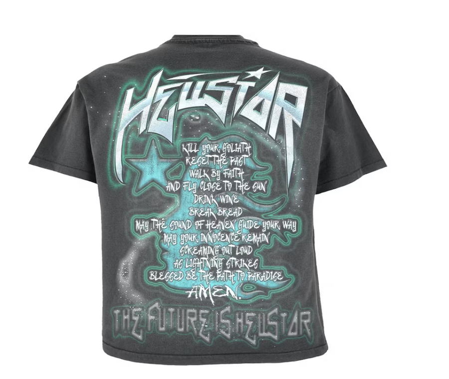 Hellstar The Future T-Shirt Black/Blue