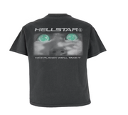 Hellstar Attacks T-Shirt Black