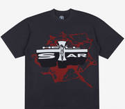 Hellstar Jesus Emblem Tee Vintage Black