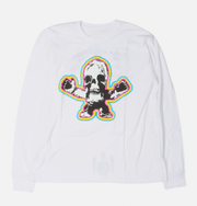 Chrome Hearts Foti Long Sleeve Tee White Rainbow
