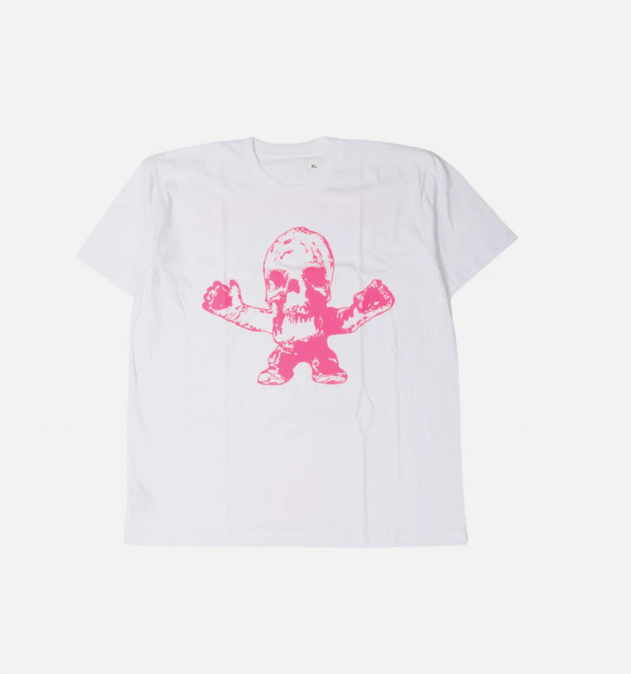 Chrome Hearts Foti Short Sleeve Tee White Pink