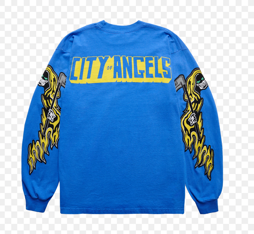 Warren Lotas City of Angels Longsleeve Marina Blue